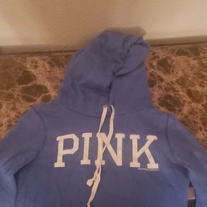 Victoria's Secret PINK hoodie, blue size xsmall